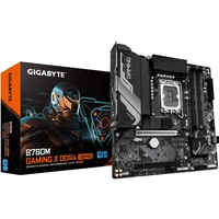 Gigabyte B760M GAMING X DDR4 GEN5 Intel 1700 Socket Motherboard, Micro-ATX, 4x DDR4 Slots, 2x M.2 Sockets, Fitted I/O Sh