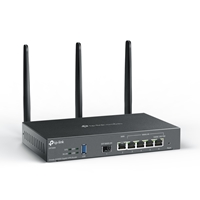 TP-Link Omada ER706W AX3000 WiFi 6 Gigabit VPN All-in-One Gateway Router