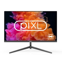 piXL PXD24VH 24 Inch Full HD 60Hz Widescreen Monitor with 1920 x 1080 Resolution, 6.5ms Response Time, Speakers, VGA & H