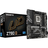 Gigabyte Z790 D Ultra Durable Intel 1700 Socket Motherboard, ATX, 4x DDR5 Slots, 3x M.2 Sockets, 2.5GbE LAN, 1x DisplayP