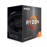 AMD Ryzen 5 5600 6 Core AM4 Processor, 12 Threads, 3.5GHz up to 4.4GHz Boost, 32MB Cache, 65W, with Wraith Stealth Coole