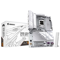 Gigabyte B850 AORUS ELITE WIFI7 ICE AMD AM5 Socket Motherboard, ATX, 4x DDR5 Slots, 3x M.2 Sockets, Fitted I/O Shield, 2