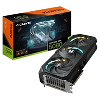 Gigabyte NVIDIA GeForce RTX 5080 GAMING OC 16GB GDDR7 Graphics Card, 10752 CUDA Cores, 2730 MHz Core Clock, Triple Fan, 