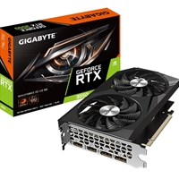 Gigabyte NVIDIA GeForce RTX 3050 WINDFORCE OC V2 8GB GDDR6 Graphics Card, 2560 CUDA Cores, 1792 MHz Core Clock, Dual Fan