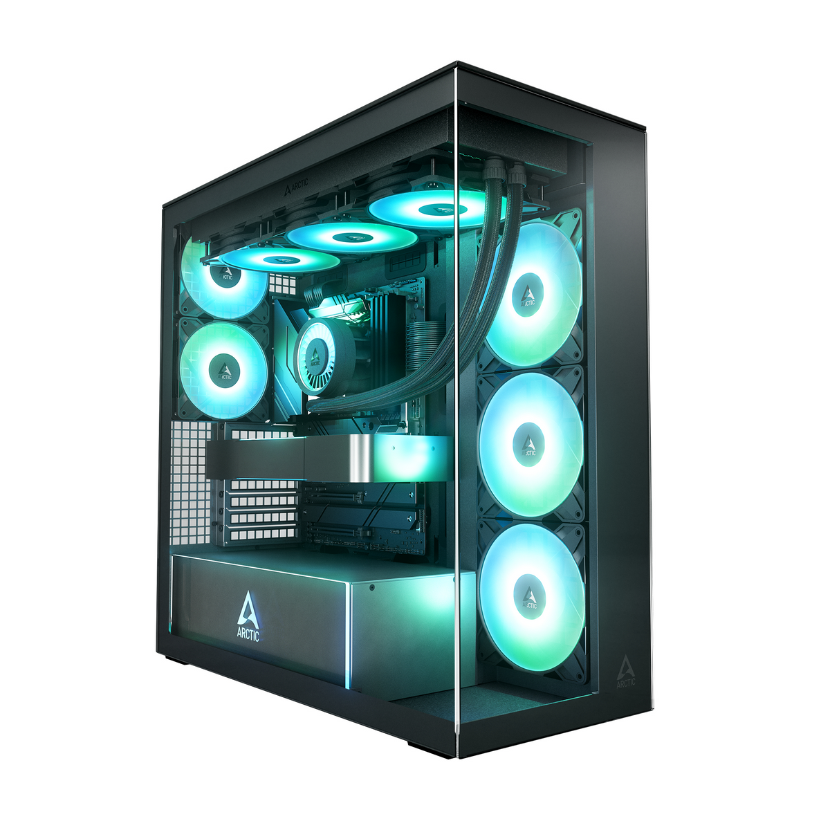 ARCTIC XTENDER BLK CLEAR GLASS CASE