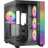 be quiet! BGW67 Light Base 600 LX Mid Tower Gaming Case, 1 x USB Type-C / 2 x USB 3.0, Tempered Glass Front & Side Windo