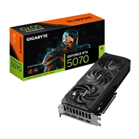 Gigabyte NVIDIA GeForce RTX 5070 WINDFORCE OC SFF 12GB GDDR7 Graphics Card, 6144 CUDA Cores, 2542 MHz Core Clock, Triple