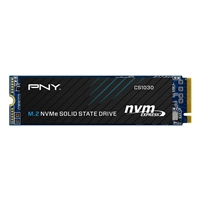 PNY (M280CS1030-500-RB) CS1030 M.2 NVMe 500GB SSD, PCIe Gen3 x4, Sequential Read of up to 2,000 MB/s and Write of up to 