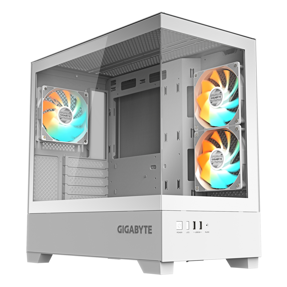 GIGABYTE C201PI PANORAMIC ICE CASE WHITE