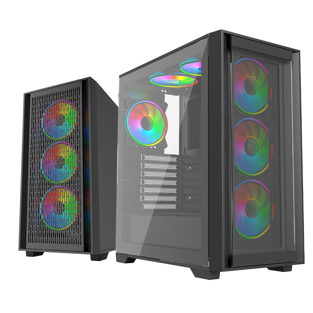 VIDA VERSA  ATX BLACK ARGB CASE