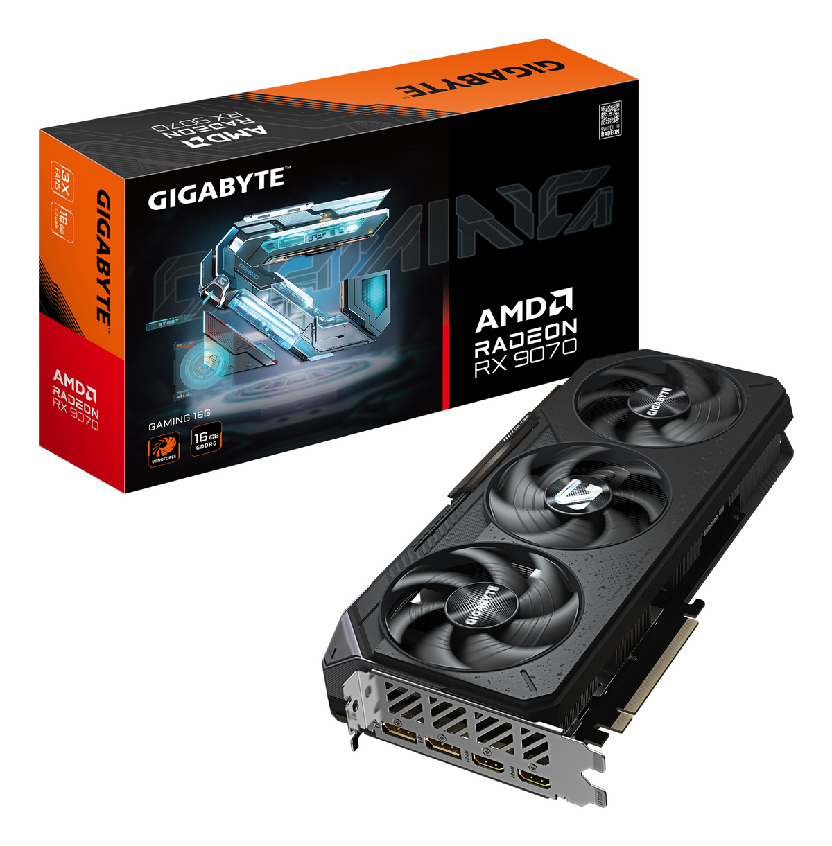 GIGABYTE RX 9070 16GB GAMING