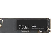 Crucial (CT1000P310SSD8) P310 1TB PCIe Gen4 NVMe 2280 M.2 SSD,Sequential Write 6,000 MB/s, Sequential Read 7,100 MB/s