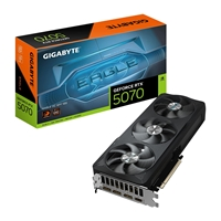 Gigabyte NVIDIA GeForce RTX 5070 EAGLE OC SFF 12GB GDDR7 Graphics Card, 6144 CUDA Cores, 2587 MHz Core Clock, Triple Fan