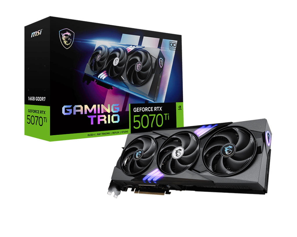 MSI RTX 5070 TI 16GB GAMING TRIO OC