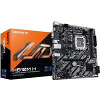 Gigabyte H810M H Intel 1851 Socket Motherboard, Micro-ATX, 2x DDR5 Slots, 1x M.2 Socket, GbE LAN, 1x D-Sub / 1x HDMI Por
