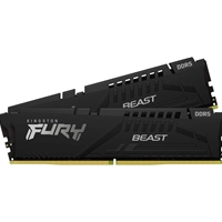 Kingston FURY Beast KF560C36BBEK2-64 64GB (2x 32GB) U-DIMM System Memory, 6000MHz, DDR5, CL36, Black, Intel XMP, AMD EXP