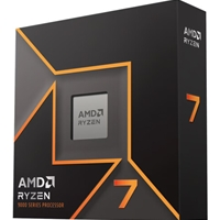 AMD Ryzen 7 9700X with Radeon Graphics, 8 Core AM5 Processor, 16 Threads, 3.8GHz up to 5.5GHz Boost, 40MB Cache, 65W, No