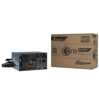Seasonic CORE BC 650W 80 PLUS Bronze ATX 3.1 Fixed-Cable PSU with 120mm HDB Fan & 5 Year Warranty, Black