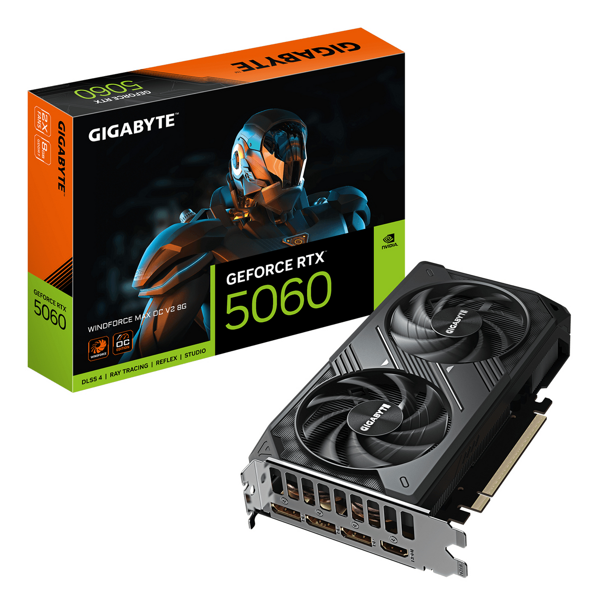 GIGABYTE 5060 8GB WINDFORCE MAX OC V2