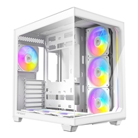Antec Constellation C5 Mid Tower Gaming Case, 1 x USB Type-C / 2 x USB 3.0, Tempered Glass Frotn and Side Window Panel, 
