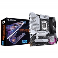 Gigabyte B760M AORUS ELITE WIFI6E GEN5 Intel 1700 Socket Motherboard, Micro-ATX, 4x DDR5 Slots, 2x M.2 Sockets, 2.5GbE L