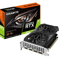 Gigabyte NVIDIA GeForce RTX 3050 WINDFORCE OC V2 6GB GDDR6 Graphics Card, 2304 CUDA Cores, 1477 MHz Core Clock, Dual Fan