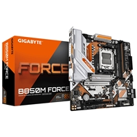 Gigabyte B850M FORCE AMD AM5 Socket Motherboard, Micro-ATX, 2x DDR5 Slots, 3x M.2 Sockets, 2.5GbE LAN, 1x DisplayPort / 