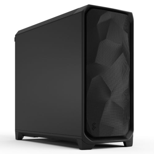 Fractal Design Meshify 3 XL (Black Solid) Gaming Case, E-ATX, Mesh Front, 3x Momentum 14 Fans, USB-C 20Gbps