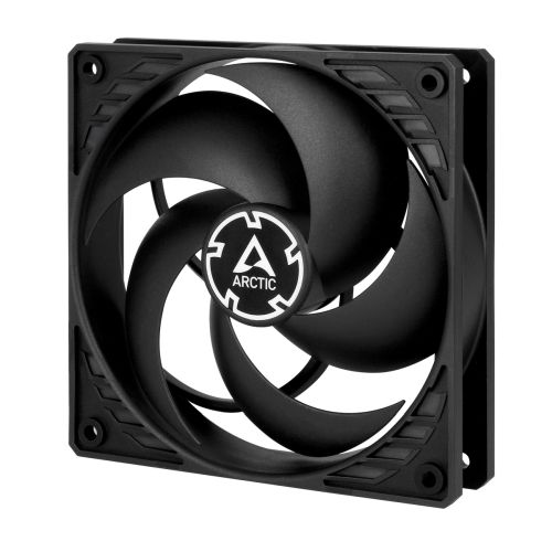 ARCTIC P12 Pressure Optimised 120mm Case Fan, Black, Fluid Dynamic, 1800 RPM