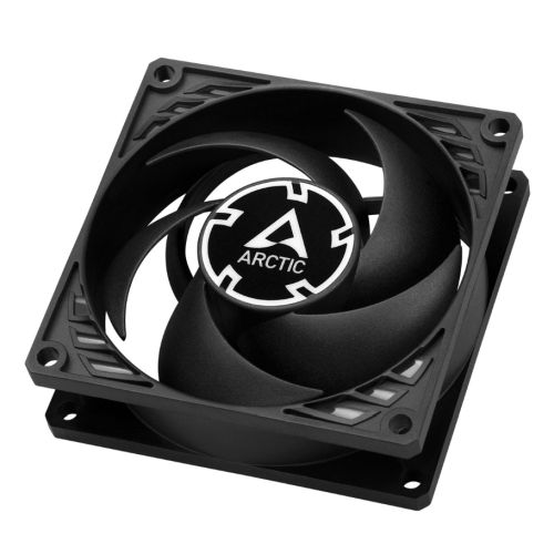 ARCTIC P8 80mm PWM PST CO Case Fan for Continuous Operation, Pressure-Optimised, Dual Ball Bearing, 200-3000 RPM, Black