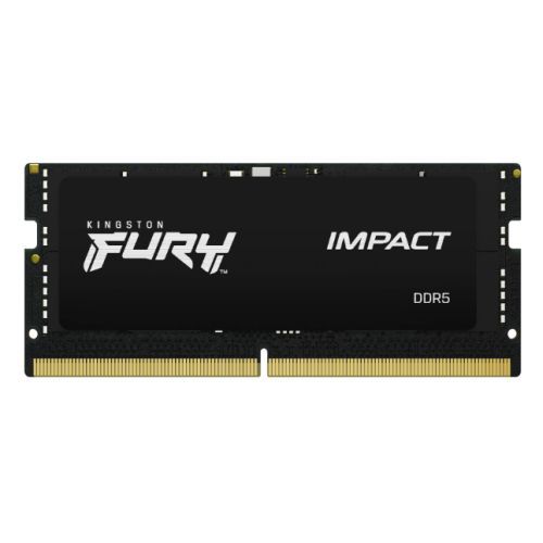 Kingston Fury Impact 32GB, DDR5, 5600MHz (PC5-44800), CL40, 1.1V, Intel XMP 3.0, SODIMM Memory