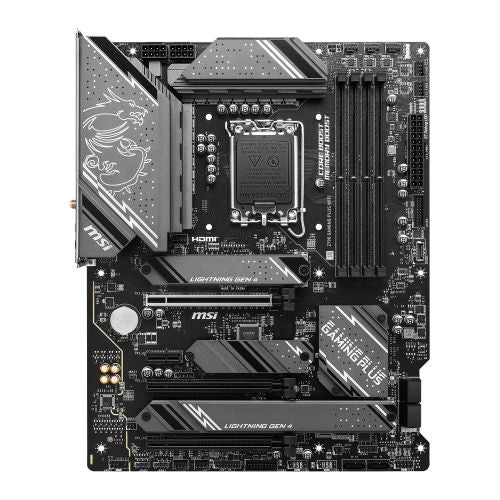 MSI Z790 GAMING PLUS WIFI, Intel Z790, 1700, ATX, 4 DDR5, HDMI, DP, Wi-Fi 6E, 2.5G LAN, 4x M.2