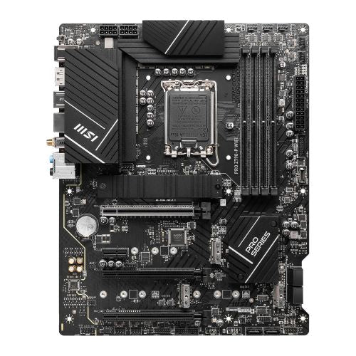 MSI PRO Z790-P WIFI, Intel Z790, 1700, ATX, 4 DDR5, HDMI, DP, Wi-Fi 6E, 2.5G LAN, 4x M.2