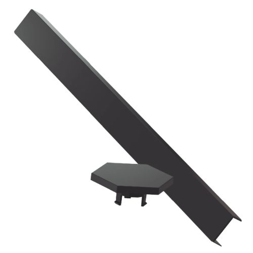 Nanoleaf Lines 60 Degrees Skins (9-Skins), Matte Black, Snap-On Covers for 60 Degree Lines Only