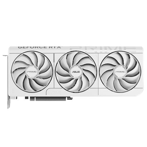 Asus PRIME RTX5070 OC, PCIe5, 12GB DDR7, HDMI, 3 DP, 2587MHz Clock, Overclocked, Compact SFF-Ready, White