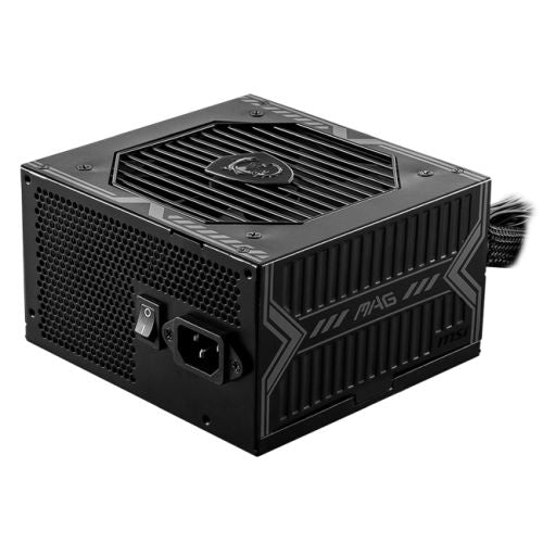 MSI 650W (MAG A650BNN) ATX PSU, Fully Wired, 80+ Bronze, Low Noise Fan