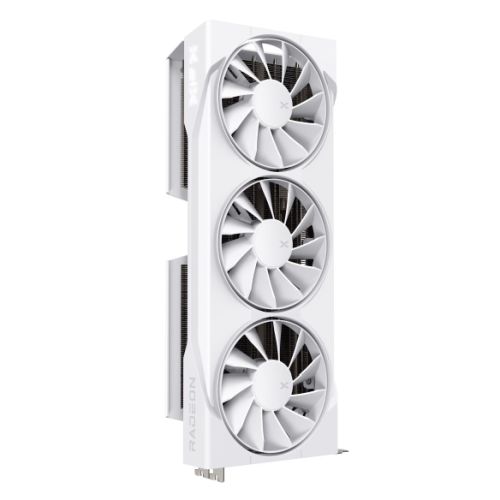 XFX Swift RX9070 OC White Gaming Edition, PCIe5, 16GB DDR6, HDMI, 3 DP, 2700MHz Clock, Overclocked