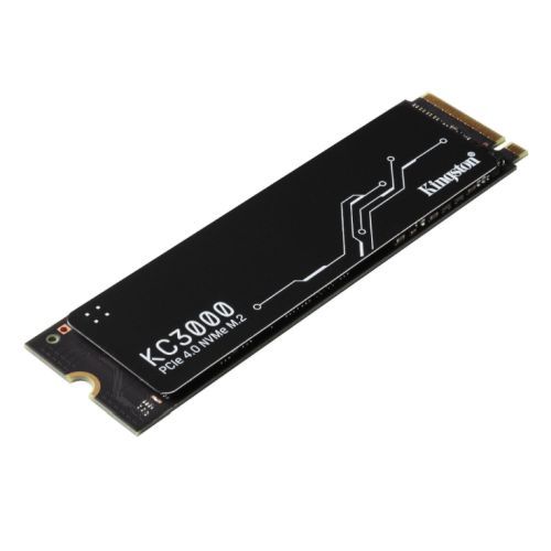 Kingston 4TB KC3000 M.2 NVMe Gen4 SSD, M.2 2280, PCIe4, 3D TLC NAND, R/W 7000/7000 MB/s, 1M/1M IOPS, Aluminium Heatspreader