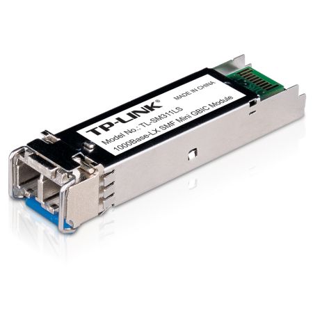 TP-LINK (SM311LS) MiniGBIC Single-Mode Fiber Module, 10km, 1310nm Wave