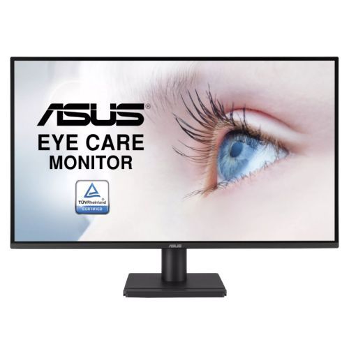 Asus 27" Frameless Eye Care QHD Gaming Monitor (VA27AQ), IPS, 2560 x 1440, 1ms, 75Hz, 99% sRGB, VESA