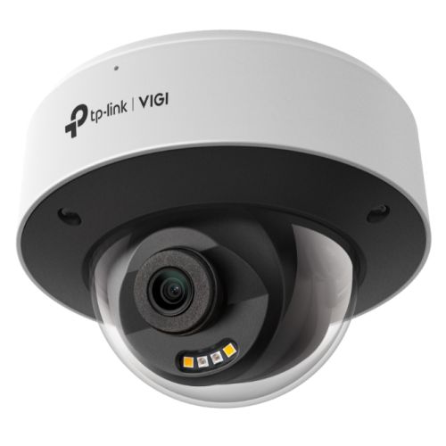 TP-LINK (InSight S245 2.8MM) VIGI 4MP Outdoor Full-Colour Dome Network Camera w/ 2.8mm Lens, IP67, PoE, AI Detection/Classification, Two-Way Audio, H.265+