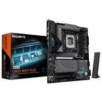 Gigabyte Z890 EAGLE WIFI7 PLUS Intel 1851 Socket Motherboard, ATX, 4x DDR5 Slots, 4x M.2 Sockets, Fitted I/O Shield, 2.5