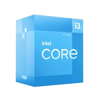 Intel Core i3 12100 4 Core Processor 8 Threads, 3.3GHz up to 4.3GHz Turbo, Alder Lake Socket LGA 1700, 12MB Cache, 60W, 