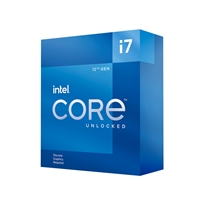 Intel 12th Gen Core i7-12700KF 12 Core Processor 20 Threads, 3.6GHz up to 5.0GHz Turbo Alder Lake Socket LGA1700, 25MB C