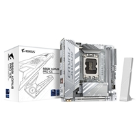 Gigabyte B860I AORUS PRO ICE Intel 1851 Socket Motherboard, Mini-ITX, 2x DDR5 Slots, 2x M.2 Sockets, Fitted I/O Shield, 