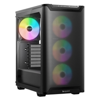 be quiet! BGW78 Pure Base 501 LX Mid Tower Gaming Case, 1 x USB Type-C / 2 x USB 3.0, Tempered Glass Side Panel, 4 x Pre