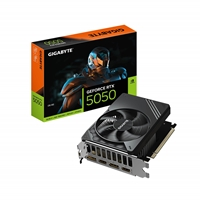 Gigabyte NVIDIA GeForce RTX 5050 D6 8GB GDDR6 Graphics Card, 2560 CUDA Cores, 2572 MHz Core Clock, Single Fan, 2x Displa