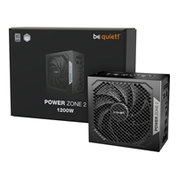be quiet! Power Zone 2, 1200W, Semi-passive zero-RPM cooling, 2 x 90' angled 12V-2x6 connectors and PCIe 5.1/ATX 3.1 com