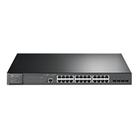 TP-Link JetStream TL-SG3428MP 28-Port Metal Gigabit L2+ Managed Switch with 24-Port PoE+ (384W)