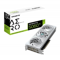 Gigabyte NVIDIA GeForce RTX 5060 Ti AERO OC 16GB GDDR7 Graphics Card, 4608 CUDA Cores, 2647 MHz Core Clock, Triple Fan, 